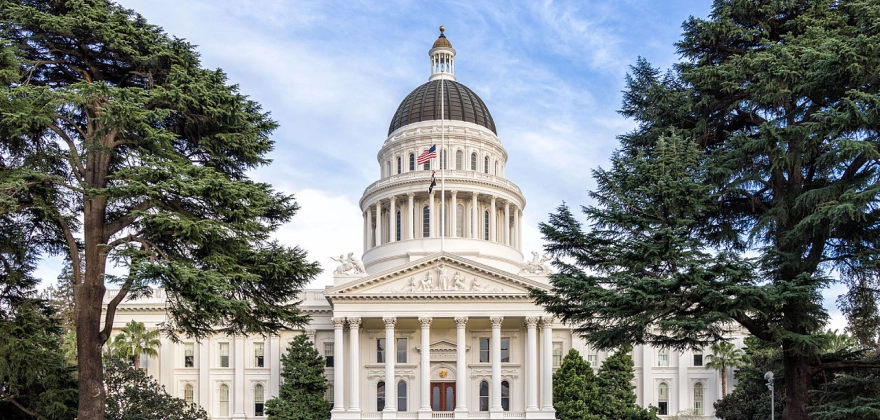 Sacramento California State Capitol.